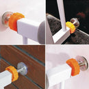 4pcs Pressure Baby Gate Screw Threaded Spindle Rods Walk Thru Gates Accesso