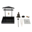 Tabletop Incense Burner Gifts Decor  Garden Kit W/ Statue Incense Holder