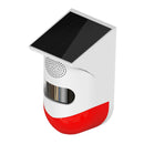 Smart WiFi Solar Alarm Light Security Siren Infrared Detector Remote Control