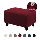 Premium Ottoman Cover Footstool Slipcovers Pouf Small Chair Sofa Accessories