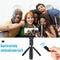 Portable Lightweight Selfie Stick, Bluetooth Selfie Stick Tripod with Remov Y1V9