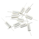 10x 5W Watt 0.1 Ohm 5% Ceramic Cement Power Resistors