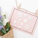 Carbon Steel Snowflake Series Cutting Die Stamp Stencil Paper Card (H5890) A