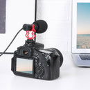 USB Wired Mute Microphone Studio Recording Vocal Omnidirectional Speaker A