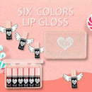 6 Color Matte Lipstick Liquid Long-Lasting Matte Lip Shimmer Lip Glaze Glos J3U2