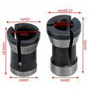 2Pcs High Precision Collet Chuck Set 6.35Mm 8Mm Engraving Trimming Machine  K6K4