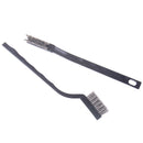 3x Steel Brush Set Small Cleaning Brushes Wire Rust Sparks Wheels Scrub Tool  Z