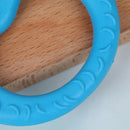 Pet cat dog puppy rubber dental teeth chew circle play training fetch fun toys Z