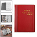 Mini Penny Money Pocket Storage Coin Album Book 120 Holders Collection Coins