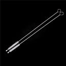 10pcs Baby Feeding Bottle Cup Straw Wash Brush Stainless Steel Spiral CleaneTEUS