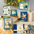 Festival Theme DIY Photo Album Embossing Cutting Die Stencils Stamp Set