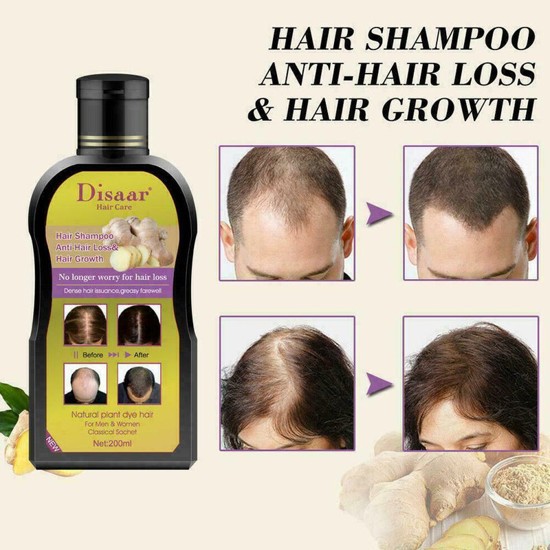 200ml Mens Womens Disaar Hair Shampoo Anti hair Loss Chinese Growth Hair N1J9