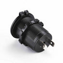 Auto Car Motorcycle Waterproof Cigarette Lighter Socket Power Outlet DC-12V