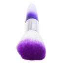 1pc Colorful Pro Nail Art Dust Cleaner Face Blush Brush Makeup Cosmetic Too