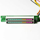 Mini Dual 12 Level Indicator VU Meter Stereo Amplifier Board Adjustable Lig E4B2