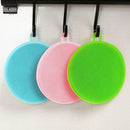 2PCS Multifunction Silicone Dish Washing Cleaning Brush Kitchen Cleaner Tool k