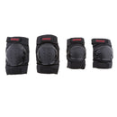 MagiDeal Multi-Sport 2 Elbow & 2 Knee Pad Safety Set  Accessories Black Knee Pad
