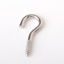 200x Mini Screw Eye, 6mm Diameter Eye Screws 50PCS Metal Eye Hook Eye Shape