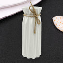 Origami Plastic Vase White Imitation Ceramic Flowerpot Flower Basket
