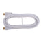 90 Degree TV 9mm Coaxial Aerial Male to Female RF Antenna Cable