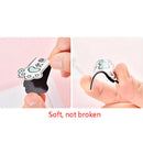 4pcs/Set Cat Paw Magnetic Bookmarks Books Marker of Page Stationery School