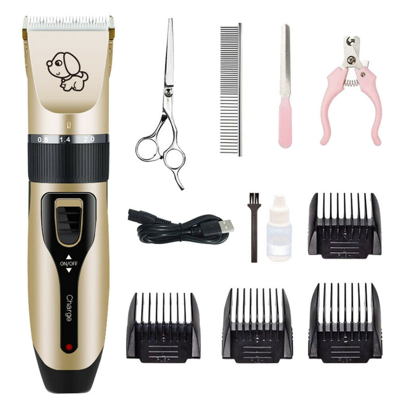 Professional Low Noise Dog Shaver Clippers USB Dog Hair Trimmer Style04