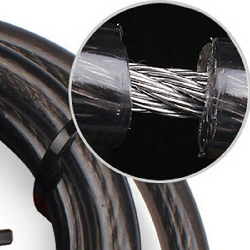 5 Digit Combination Bike Bicycle Cycling Security Code Lock Cable