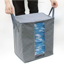 Folding Bamboo Charcoal Clothe Sweater Blanket Closet Organizer Storage_Bag