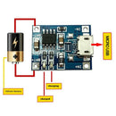 2PCS 1A 5V TP4056 Lithium Battery Charging Module USB Board Electronic Compon LJ