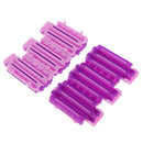 Lot Of 36pcs Hairdressing Styling Wave Perm Rod Corn Hair Clip Curler Maker DIY