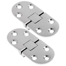 2PCS Stainless Steel Door Hinges Yacht Hatch Cabin Marine Strap Hinge Hardware