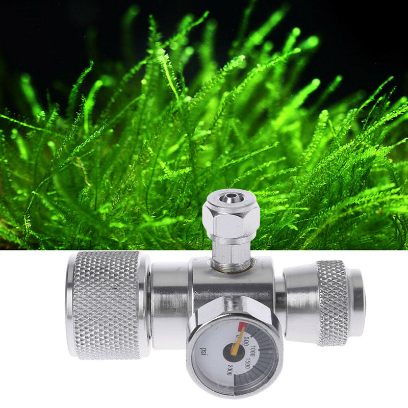 CO2 Pressure Gauge m22-14 JIS Regulator Manometer Over 1500PSI Cylinder Reducer