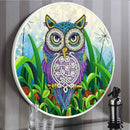 Owl DIY Diamond Painting Pink Tassels Special Shape Drill for Home Pendants