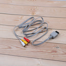 1.8M 3 rows audio video AV composite RCA cable cord for wii  LJ