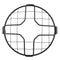 2pcs 7inch Universal Motorcycle Retro Metal Headlight Protector Guard Cover