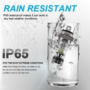 2 Pair Mini 100W SMD Automobile Front Foglight Driving Lights Bulbs H7