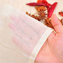10 Pcs 8x10cm Large Cotton Muslin Drawstring Reusable Bags for Soap Herbs Tea LJ