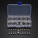 Pack of 60pcs 6x30mm Quick Blow Glass Tube Fuse Kits Fast-blow Glass Fuses Set