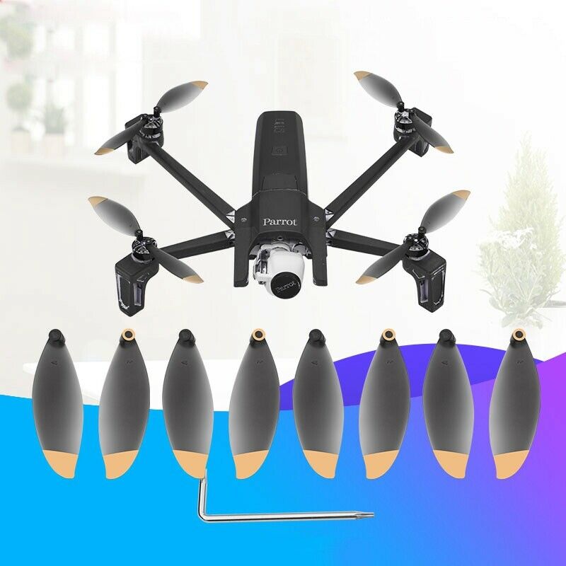 8Pcs Propeller Props for Parrot Anafi Drone Replacement Blade Wing Fan AccesL3J1