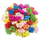100Pcs Novelty Baby Buttons Cartoon   Shape Sewing Buttons for Clothes