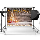 7x5FT Christmas Tree Gift Photography Background Studio Photo Xma Backdr FQW