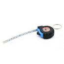 Metric 1m/3.28Ft/39" Pocket Size Mini Retractable Ruler Tape Measure Key Chain H