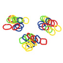 Child Developmental Rings Bell and Get Rings Kids Color Shape Cognitive