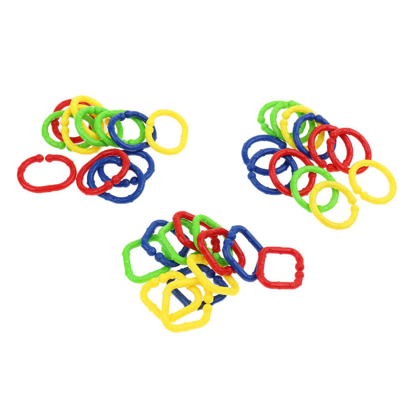 Child Developmental Rings Bell and Get Rings Kids Color Shape Cognitive
