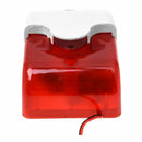 Mini 12 Volt Security Alarm Siren Red Light Replacement U2Q9