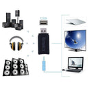 2 in 1 Wireless Bluetooth 3.5mm Audio Transmitter Dongle Adapter for TV SN9F