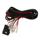 Universal Headlight LED or CCFL Light Bar Angel Eyes Wiring Harness Kit - Fade