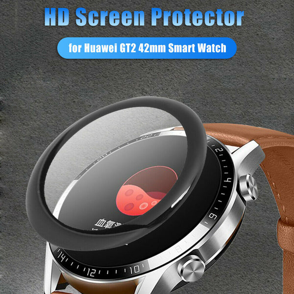 2pcs High Transparency Film Case Screen Protector for Huawei GT2 42mm Smartwatch