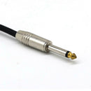 1/4'' 6.35mm Mono Plug / Male to Dual 1/4'' 6.35mm Jack /Female Splitter Adapter