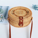 Rattan Bags for Women Woven Straw Crossbody Rattan with Bag
